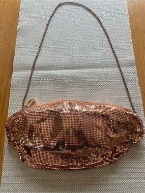 Authentic vintage Whiting and Davis rose  Gold shoulder. Unique color